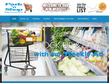 Tablet Screenshot of parknshop.net
